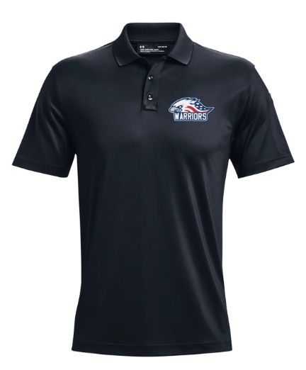 Spirit Warrior Golf Polo Navy Blue